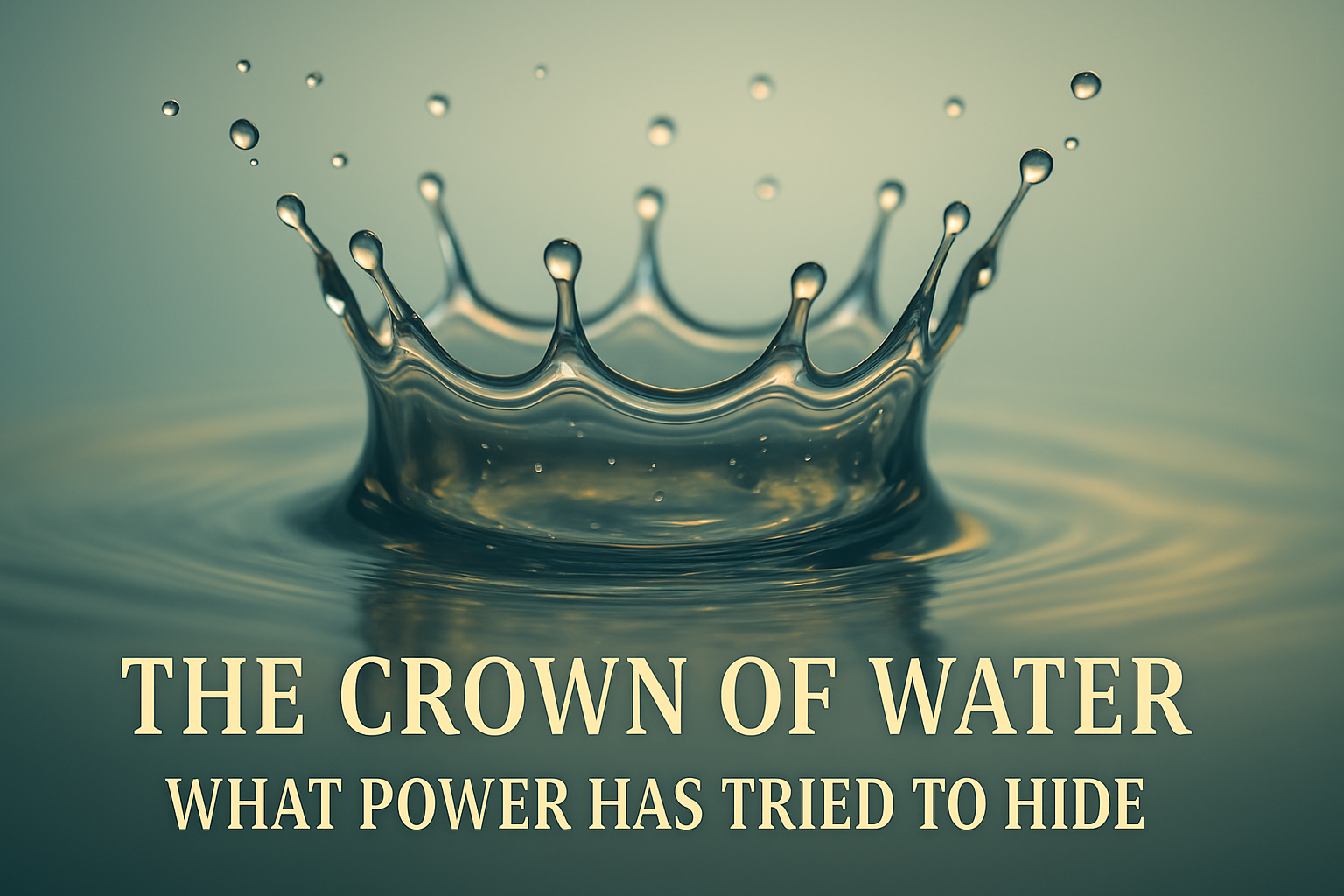 The Crown of Water; What Power Has Tried to Hide48