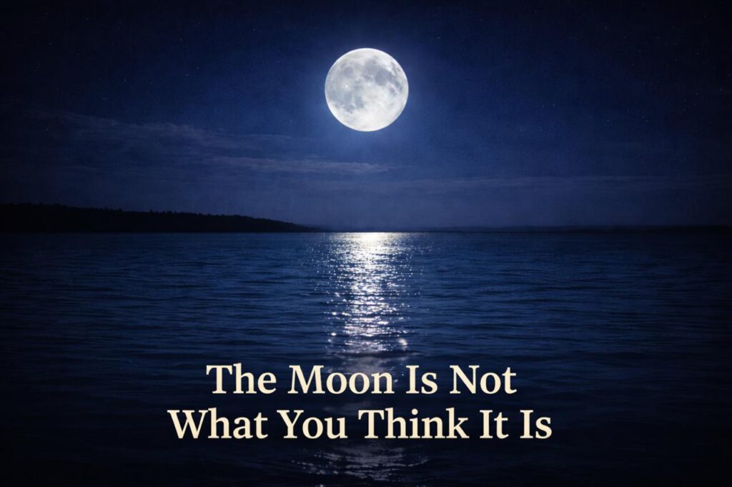 The Moon Is Not What You Think It Is