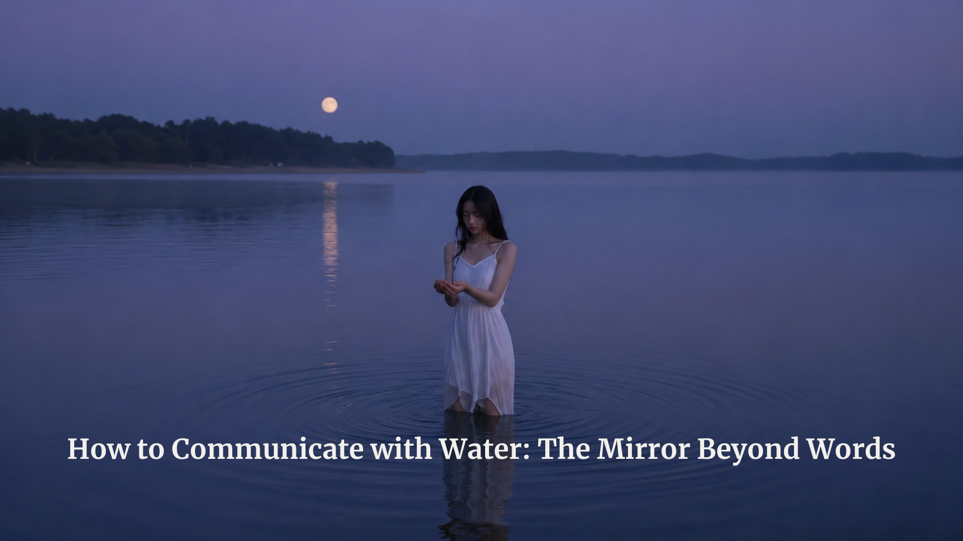 How to Communicate with Water