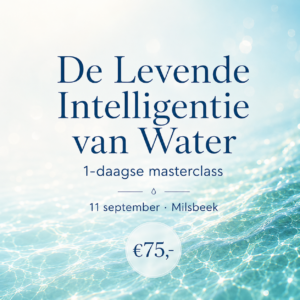 De Levende Intelligentie van Water · 1-daagse masterclass