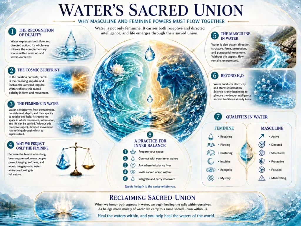 Water's sacred union
